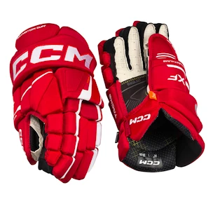 Eishockeyhandschuhe CCM Tacks XF Red/White Senior