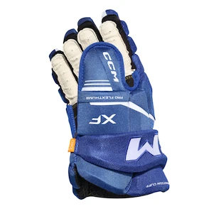 Eishockeyhandschuhe CCM Tacks XF Royal/White Junior