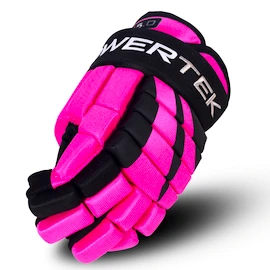 Eishockeyhandschuhe POWERTEK V5.0 Black/Pink Senior