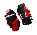 Eishockeyhandschuhe SHER-WOOD Rekker Legend Pro Black/Red/White Senior 13 Zoll