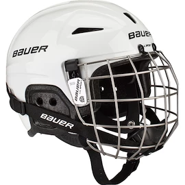 Eishockeyhelm Bauer LIL Combo White Bambini (Youth)