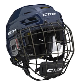 Eishockeyhelm CCM Tacks 310 Combo Dark Blue Senior