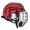 Eishockeyhelm CCM Tacks 310 Combo Red Senior