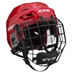 Eishockeyhelm CCM Tacks 310 Combo Red Senior