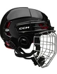 Eishockeyhelm CCM Tacks 70 Combo Black Bambini (Youth)