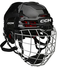 Eishockeyhelm CCM Tacks 70 Combo Black Bambini (Youth)