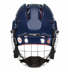 Eishockeyhelm CCM Tacks 70 Combo Navy Bambini (Youth)