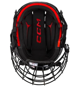 Eishockeyhelm CCM Tacks 70 Combo Royal  Senior