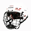 Eishockeyhelm CCM Tacks 70 Combo White  Senior