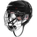 Eishockeyhelm Warrior Covert CF 100 Combo Red Senior