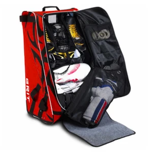 Eishockeytasche mit Rollen Grit  HTFX Camo Junior