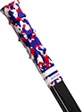 Ende des Hockeyschlägers RocketGrip  Hole Camo Grip Navy/Red