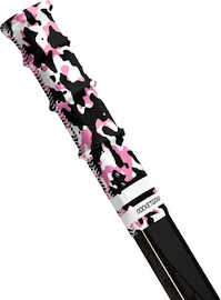 Ende des Hockeyschlägers RocketGrip Hole Camo Grip Pink/Black