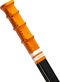 Ende des Hockeyschlägers RocketGrip Hole Color Grip Orange/White