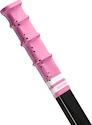 Ende des Hockeyschlägers RocketGrip  Hole Color Grip Pink/White