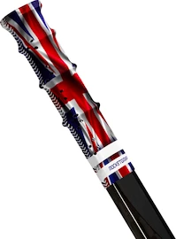 Ende des Hockeyschlägers RocketGrip Hole Flag Grip Great Britain