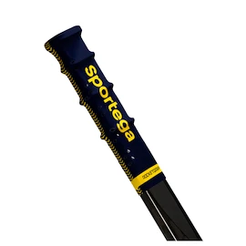 Ende des Hockeyschlägers RocketGrip Hole Sportega Blue/Yellow