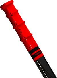 Ende des Hockeyschlägers RocketGrip Rubber Ultra Grip Red/Black Junior