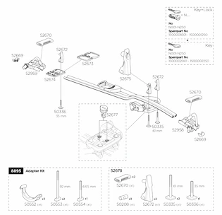 Ersatzradhalter hinten Thule  52959