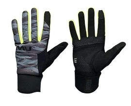 Fahrradhandschuhe für Herren NorthWave Fast Gel Glove Anthra/Yellow Fluo