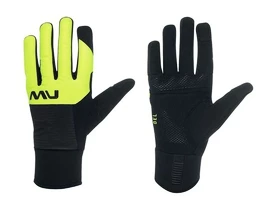 Fahrradhandschuhe für Herren NorthWave Fast Gel Glove Black/Yellow Fluo