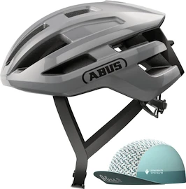 Fahrradhelm Abus Powerdome Ace Race Grey