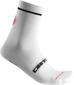 Fahrradsocken Castelli  Entrata 9 Sock White  S/M