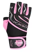 Fitness-Handschuhe Power System  Dámské Fitness Rukavice Rebell Girl Růžové XS