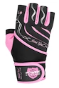 Fitness-Handschuhe Power System  Dámské Fitness Rukavice Rebell Girl Růžové XS