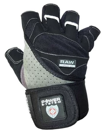 Fitness-Handschuhe Power System Fitness Rukavice Raw Power Černošedé