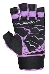 Fitnesshandschuhe für Damen Power System  Rebell Girl Purple XS