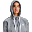 Frauen Under Armour Rival Fleece FZ Hoodie grau