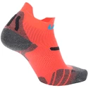 Frauensocken UYN  RUN 2IN SOCKS Coral Fluo/Anthracite