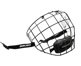 Gitter Bauer II-Facemask Black/White Senior