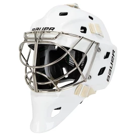 Goalie Maske Bauer NME ONE GOAL MASK - CAT EYE White Senior