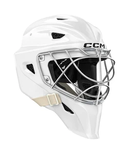 Goalie Maske CCM Axis F9 CCE White Senior S