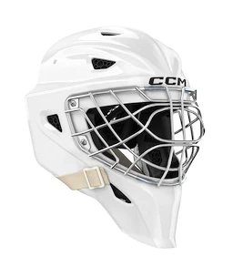 Goalie Maske CCM Axis F9 CCE White Senior S