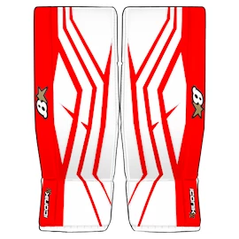 Goalie Schienen BRIAN'S Iconik X White/Red Intermediate