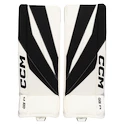 Goalie Schienen CCM Axis F9 White/Black Senior