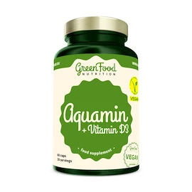 GreenFood Aquamin + Vitamin D3 60 caps