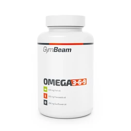 GymBeam Omega 3-6-9 120 kapslí