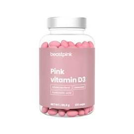 GymBeam Pink Vitamin D3 - BeastPink 120 caps