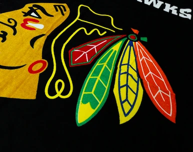 Handtuch Official Merchandise  NHL Chicago Blackhawks Black