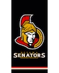 Handtuch Official Merchandise  NHL Ottawa Senators Black