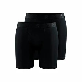 Herren Boxer Shorts Craft Dry 6" 2-Pack Black