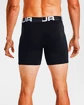 Herren Boxer Shorts Under Armour  Charged Cotton 6" 3 Pack black