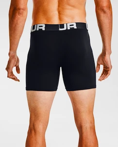 Herren Boxer Shorts Under Armour  Charged Cotton 6" 3 Pack black  S