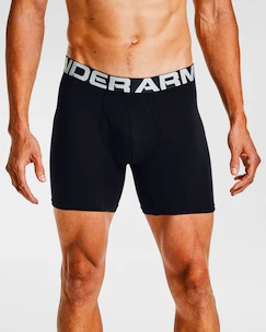 Herren Boxer Shorts Under Armour  Charged Cotton 6" 3 Pack black  S