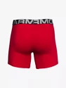 Herren Boxer Shorts Under Armour  Charged Cotton 6in 3 Pack-RED