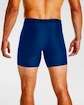 Herren Boxer Shorts Under Armour  Tech 6" 2 Pack blue